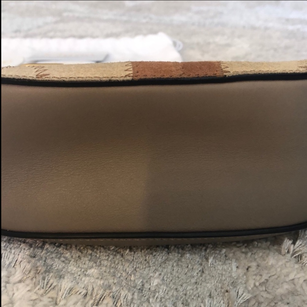 Chloe Drew Suede Patchwork Handbag - image 7